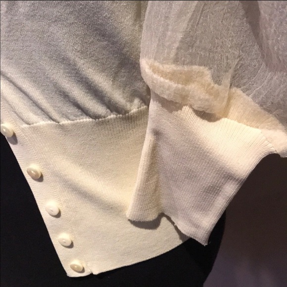 🆕Zara Organdy cardigan, size M - Picture 4 of 7